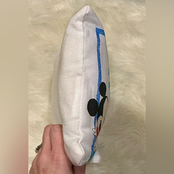 Disney Baby Pillow Mickey Minnie Mouse Vintage Infant Toddler Kids Travel Crib - Picture 3 of 4